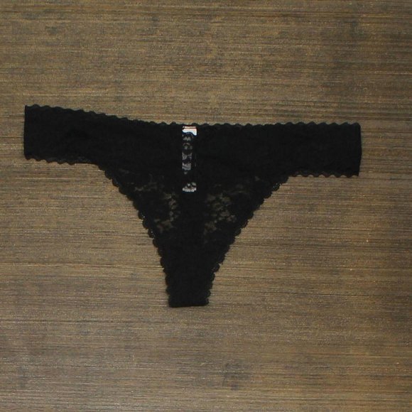 Auden Other - NEW Auden Women's All Over Lace Thong. Y3RZG Y3RZG Black L